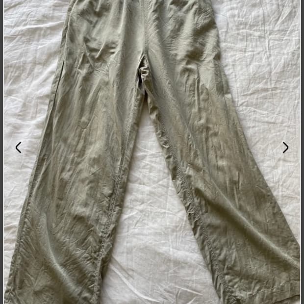 [46] 아워레가시 리듀스 트라우저 코튼 실크