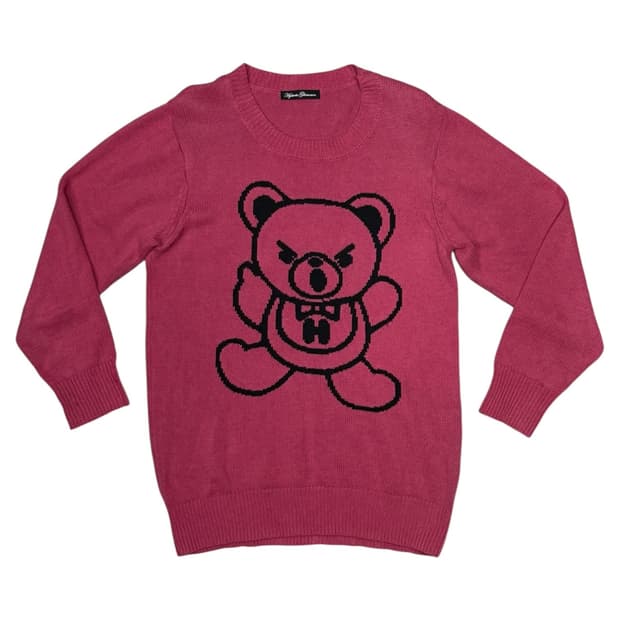 히스테릭 글래머 아카이브 퍽베어 니트 스웨터