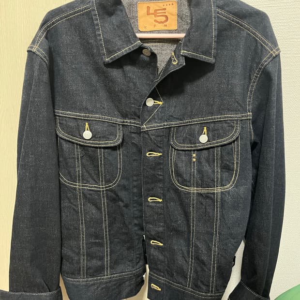 45R 흑청데님자켓