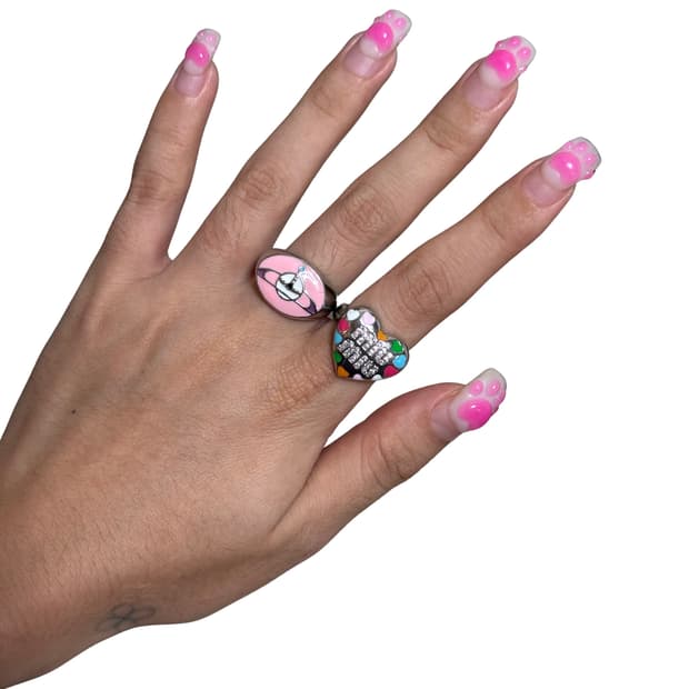 Vtg rings 빈티지 갸루 펑크 y2k 반지