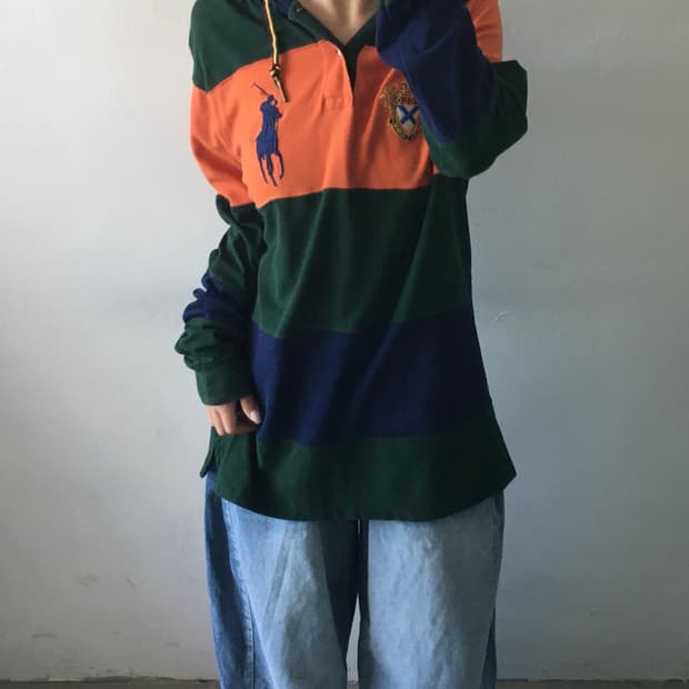 폴로 랄프로렌 빅포니 후드 롱슬리브