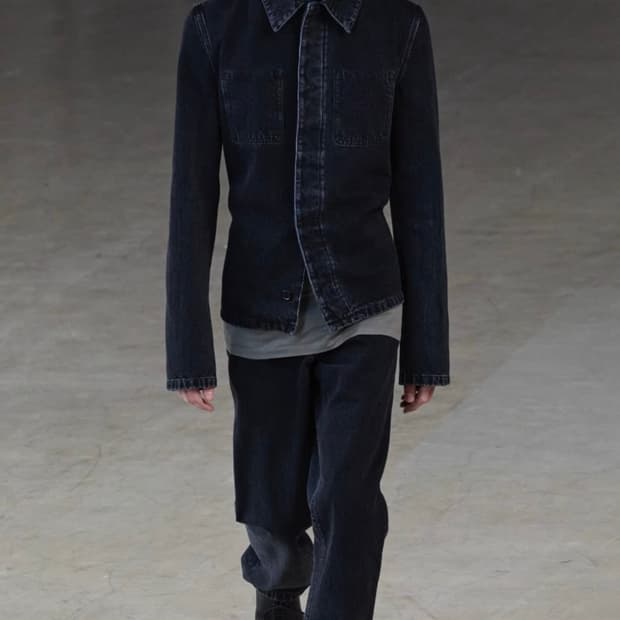 [L]RIER Denim Jacket Anthracite