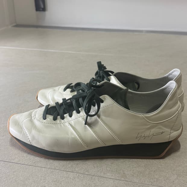 y-3 컨트리 오프화이트 그린 285