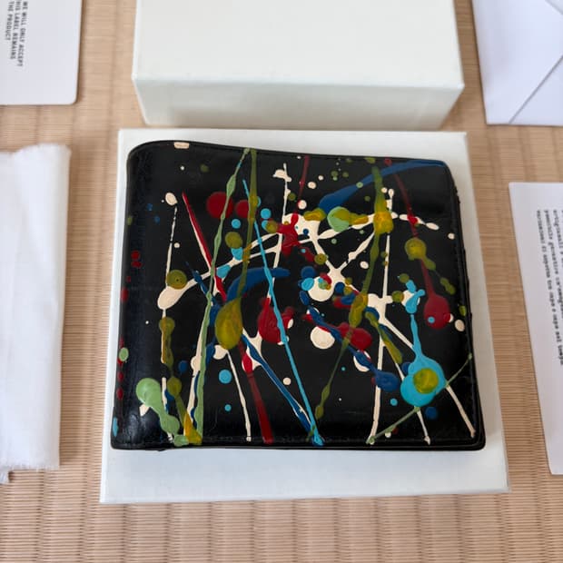 마르지엘라 페인팅 반지갑