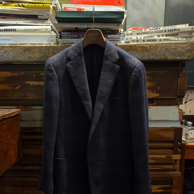 란스미어 캐시미어/실크 자켓