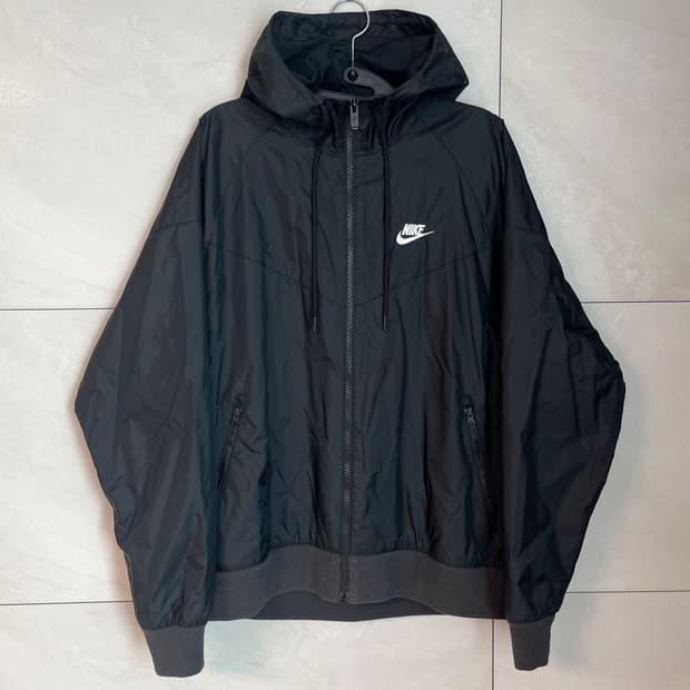 나이키 윈드러너 바람막이 자켓 블랙 [M] 