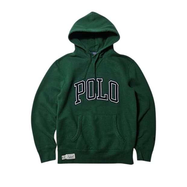 폴로 랄프로렌 로고 후드 후드티 신형 QR S