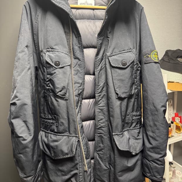 스톤아일랜드 다비드tc 패딩