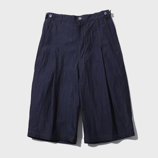 노운 C/N wide bermuda pants 