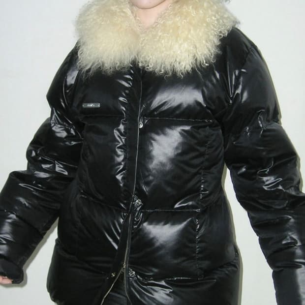 에옹쓰 트리밍 퍼 자켓 패딩