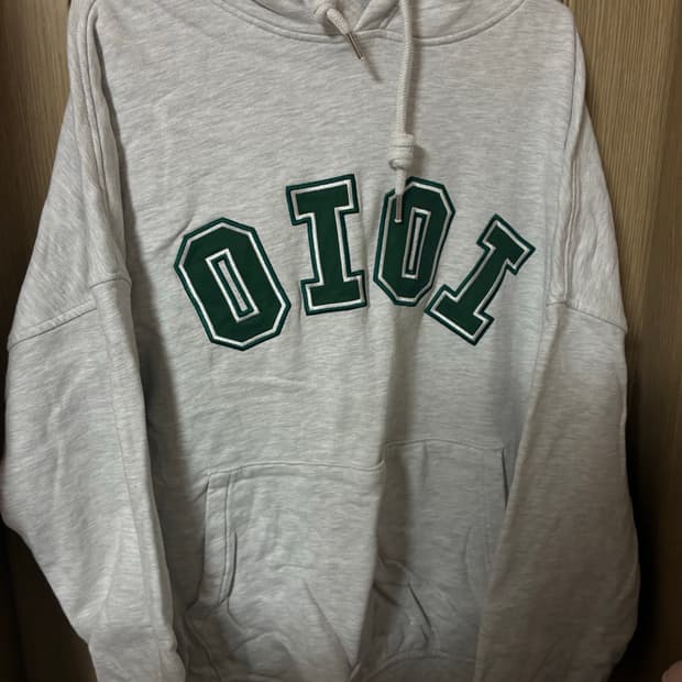 Oioi 백멜란지 후드