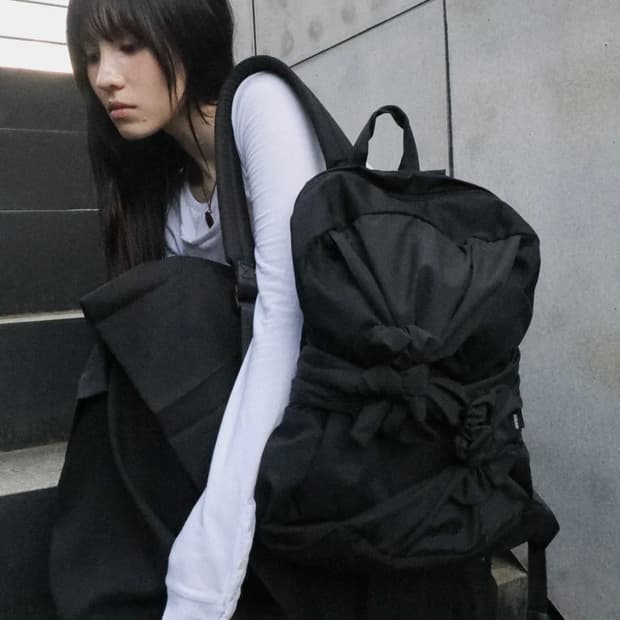 이우가마카라스 백팩 Knotted Backpack Type A