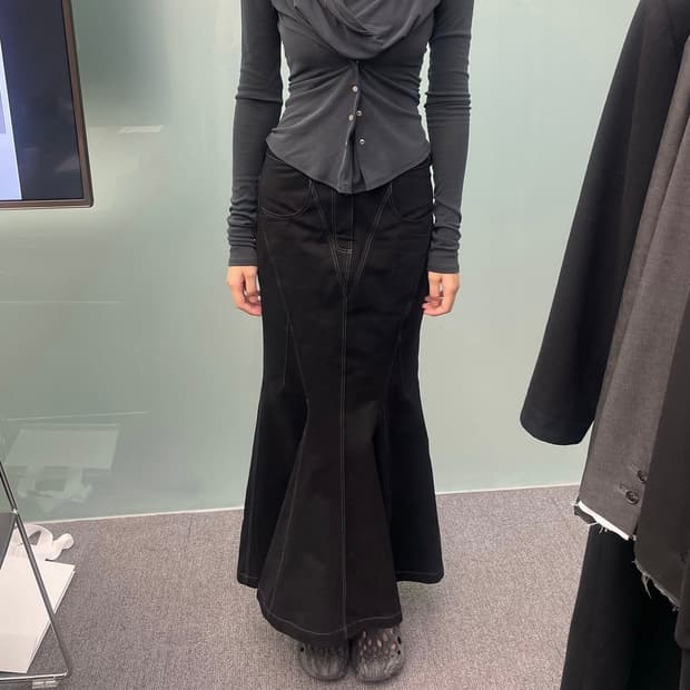 2000아카이브 드레이프 티셔츠