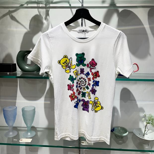 히스테릭 글래머 grateful dead bear tee