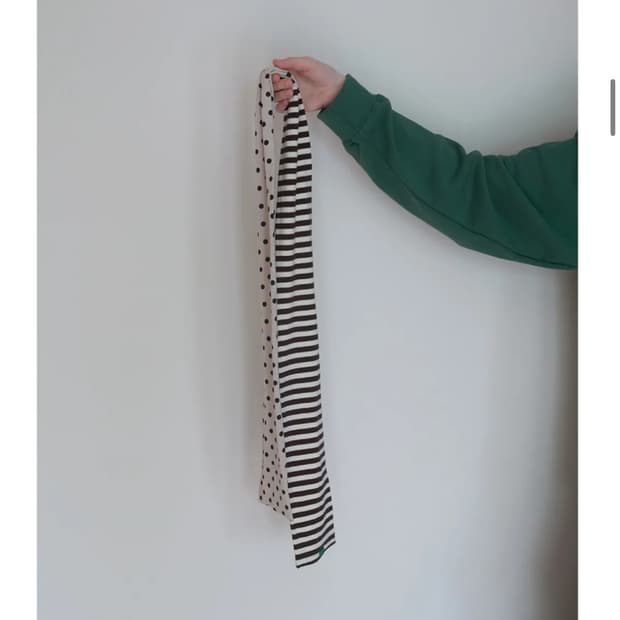 노컨텐츠 멀티 패턴 스카프