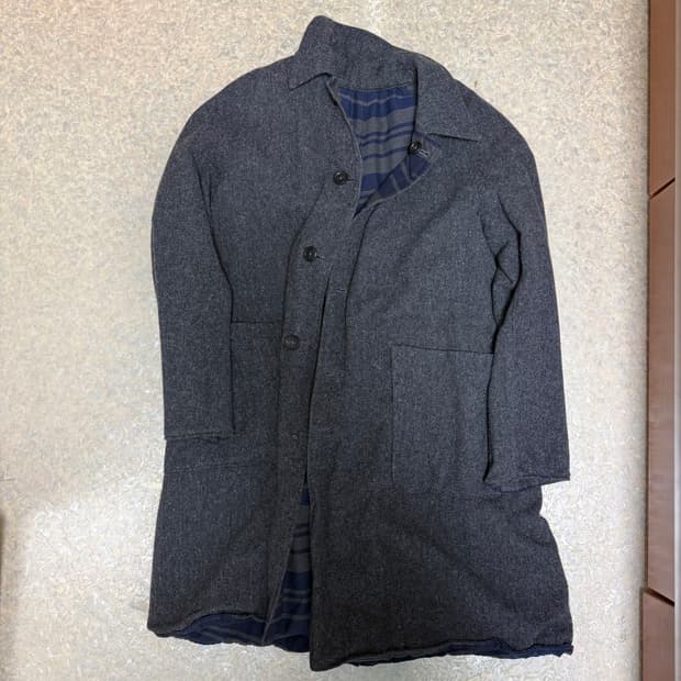 엔지니어드 가먼츠 리버시블 발 코트 헤링본 L