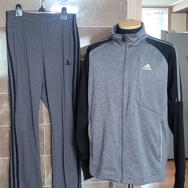 (남성100사이즈) 아디다스 트레이닝 셋업(춘추용)