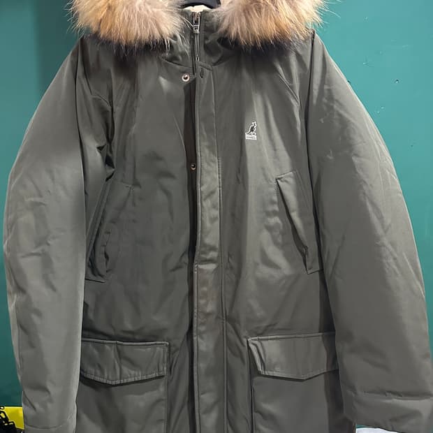 캉골 패딩 카키 XL