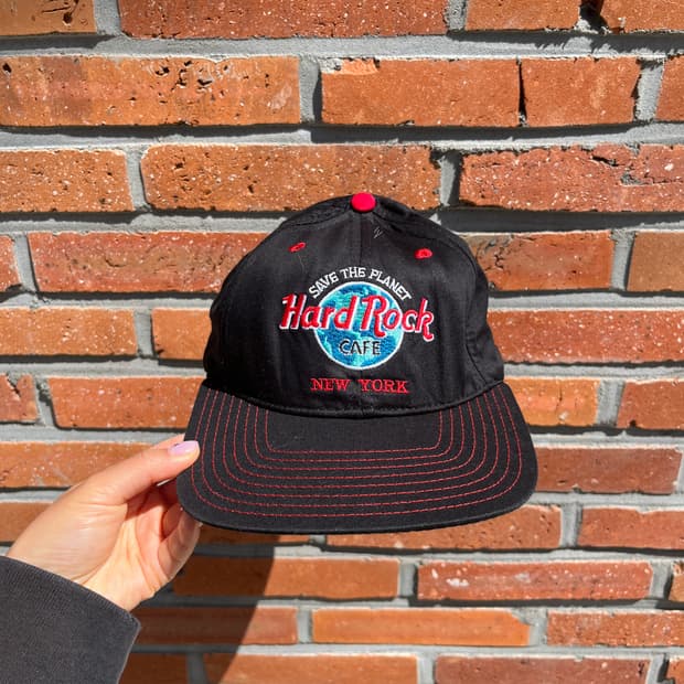 90s ‘Hard Rock New York' 스냅백