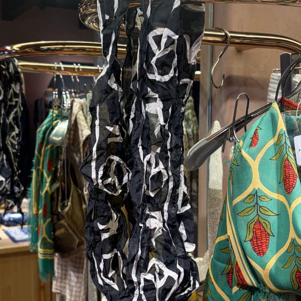 [품절제품/미개봉새상품] kapital 캐피탈 피스 스톨 스카프