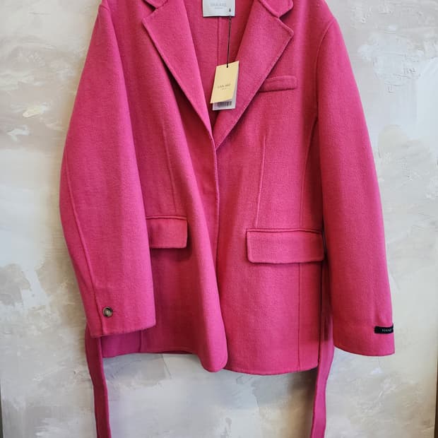 <새상품>핸드메이드 반에이크 핑크 자켓