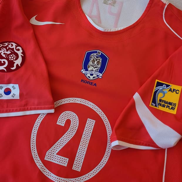 대한민국 국대 04-05 박지성 유니폼