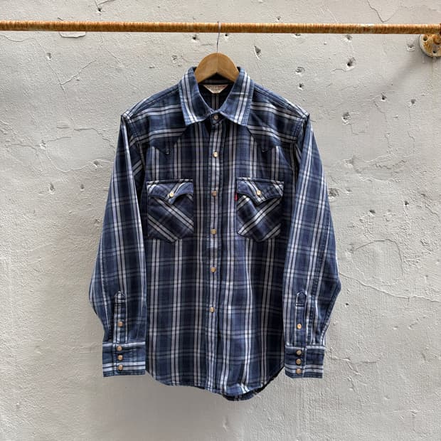 리바이스 체크셔츠