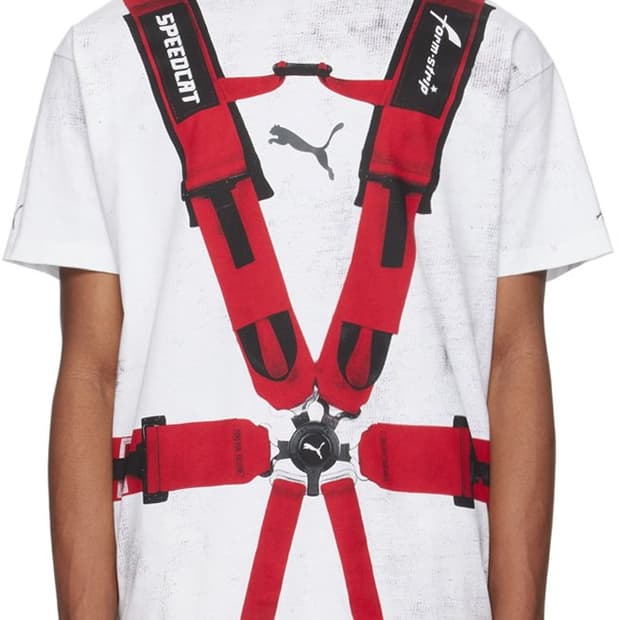 Asap Rocky×puma seat belt 티셔츠