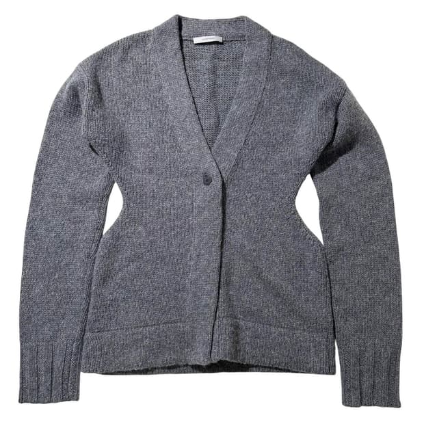 (매장판) 르셉템버 리브드 니트 가디건