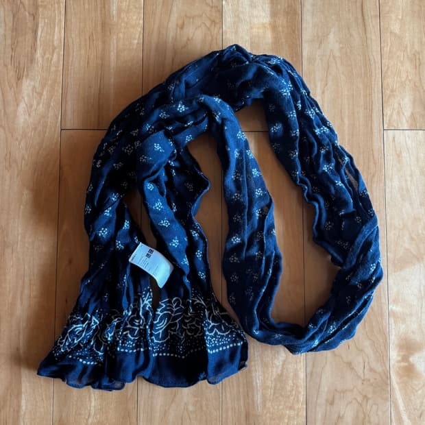 유니클로 인디고프로젝트 스톨 스카프 목도리