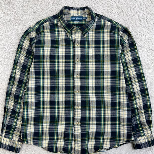 폴로 랄프 로렌 체크 셔츠/#2819