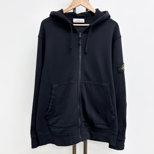 [XXL]스톤아일랜드 와펜패치 후드집업