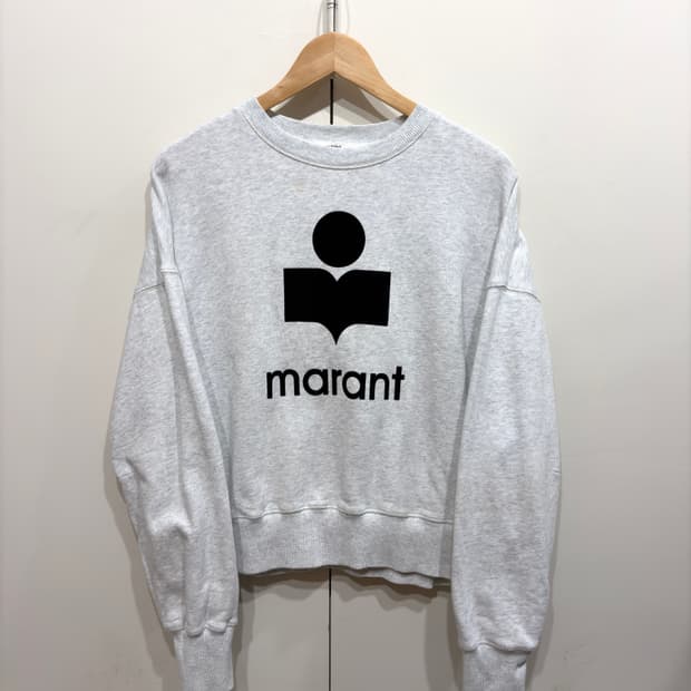 이자벨마랑 모비 로고 스웻 셔츠