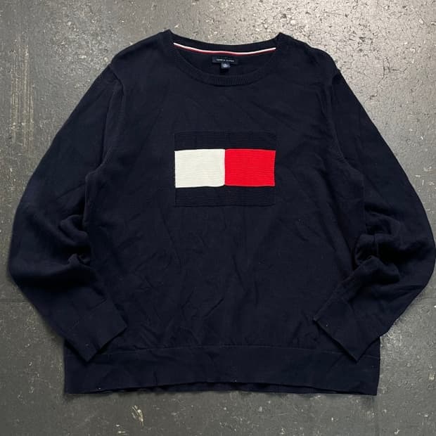 100 타미힐피거 니트 