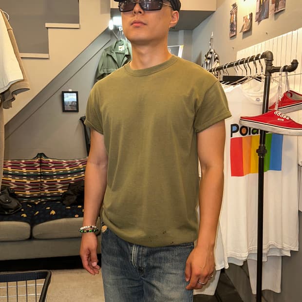 American Duke material cotton T-shirt