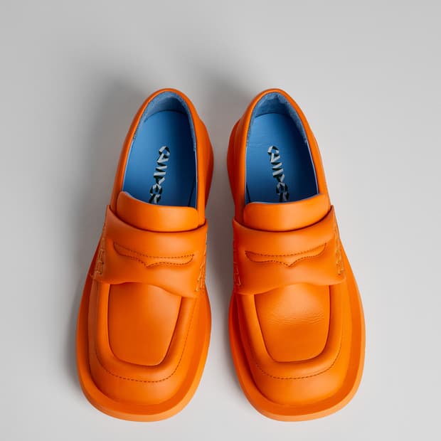 Camper 주황 오렌지 로퍼  MIL 1978