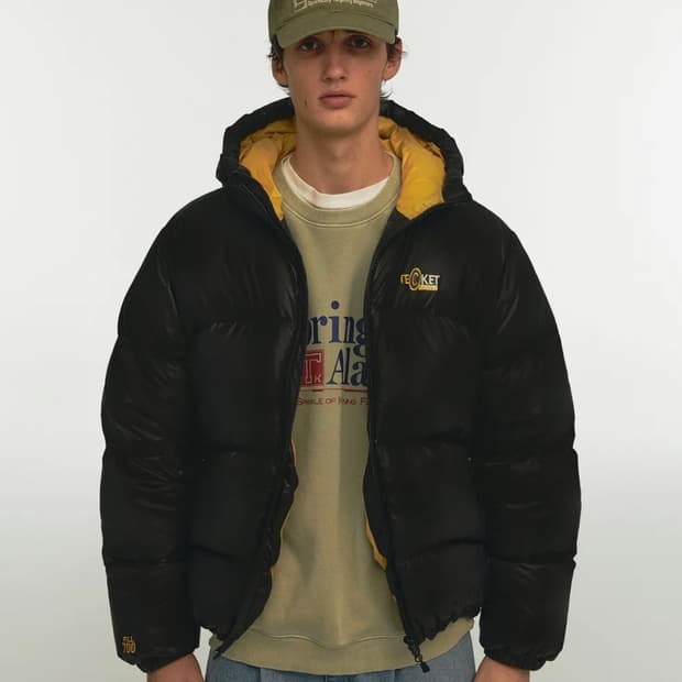 [m] 테켓 패딩 Dot-com Down Jacket Black