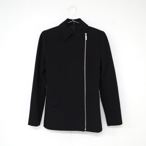 Helmut Lang Button & Zip Biker jacket