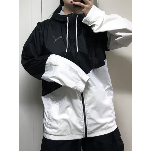 퓨마 트레이닝 바람막이 L