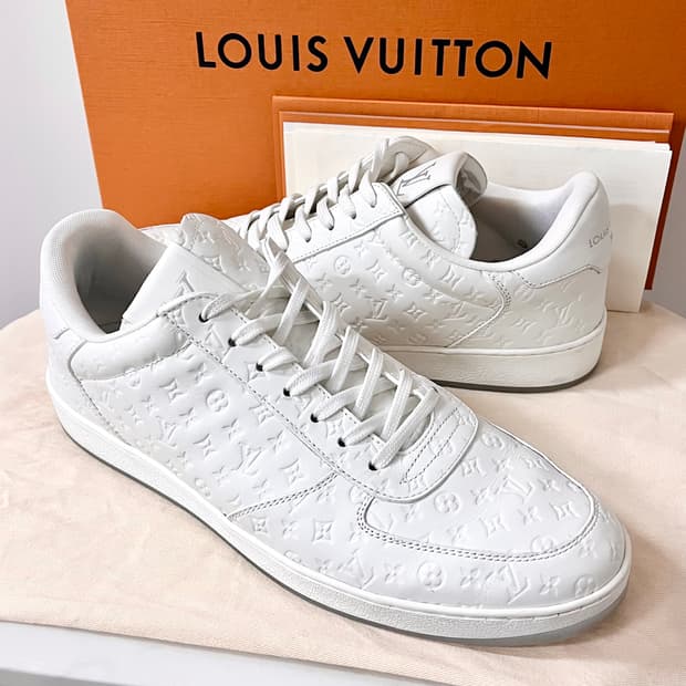 [S급/280] 루이비통 리볼리 화이트 스니커즈 신발