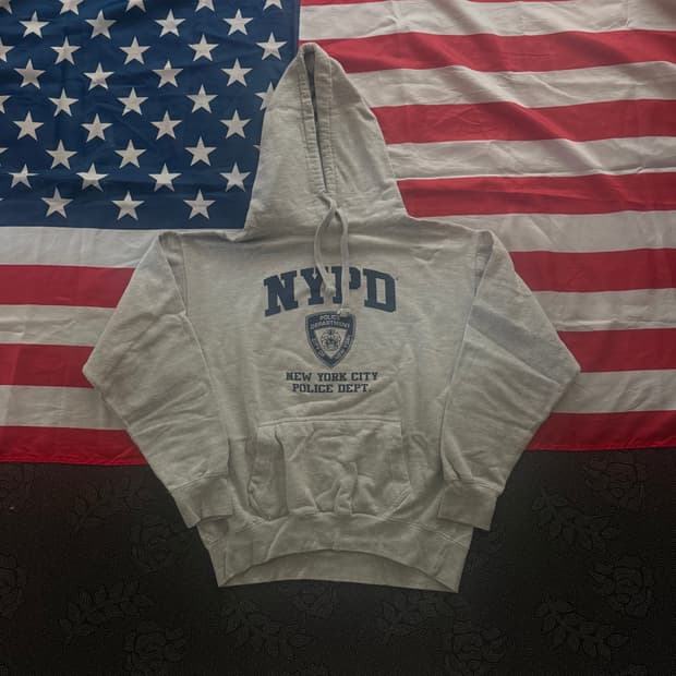 [M] 밀리터리 미 뉴욕 경찰 스웻 후드 티셔츠 US-23