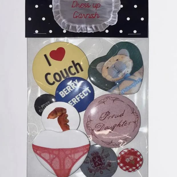 스컬프터 핀 브로치 뱃지 세트