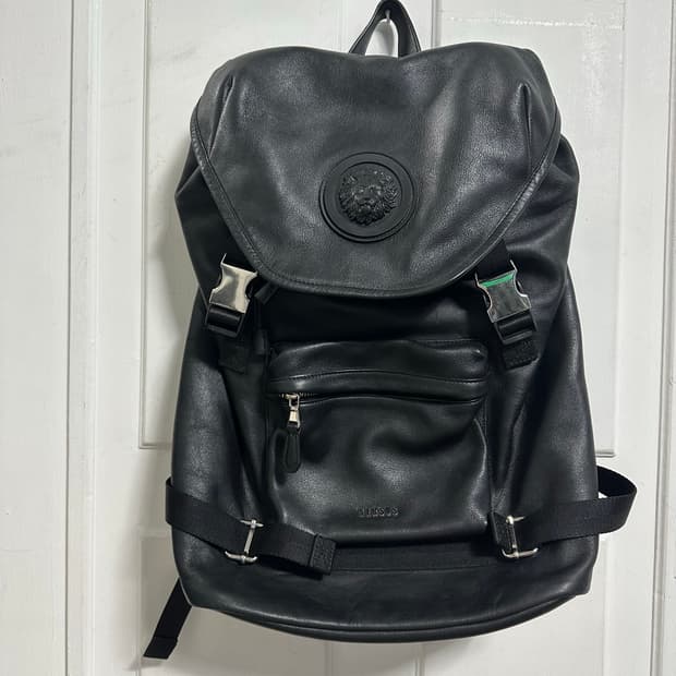 베르수스 베르사체 레더 백팩