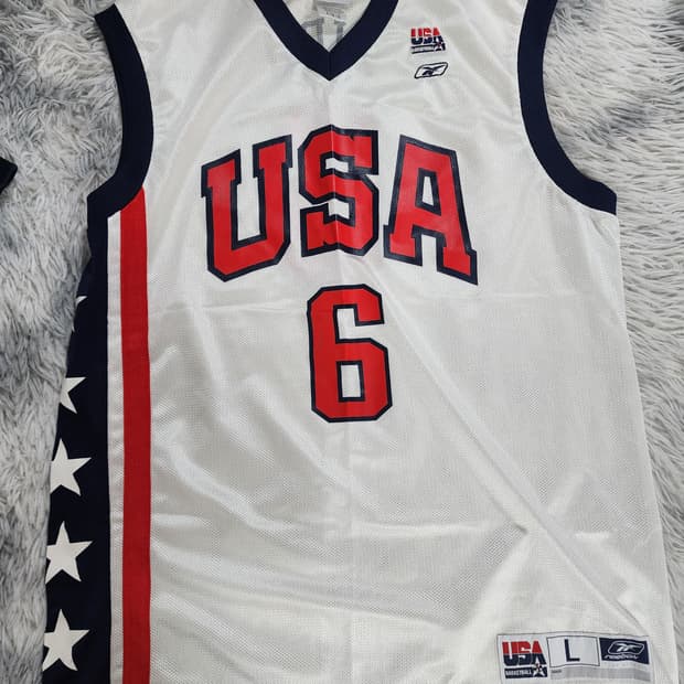 리복 USA 농구 대표팀 져지 L 래리 버드