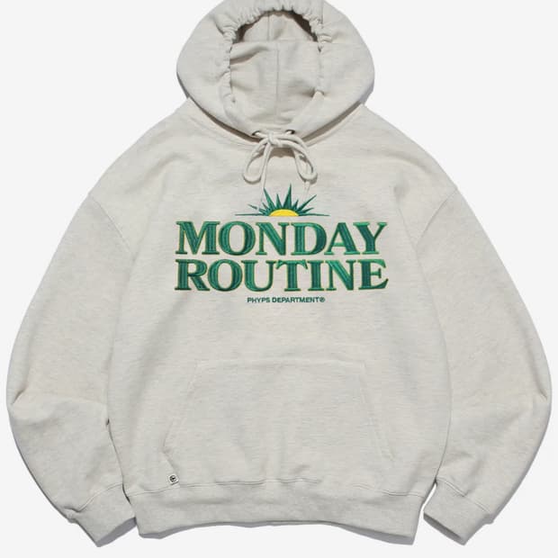 phyps 후드티 Monday Roytine