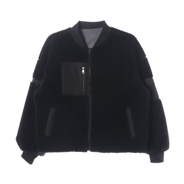 이상봉 아방가르드 플리스 집업 자켓 L