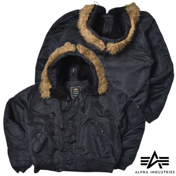 알파인더스트리 스투시 컬러 N2B 파카 L N1085