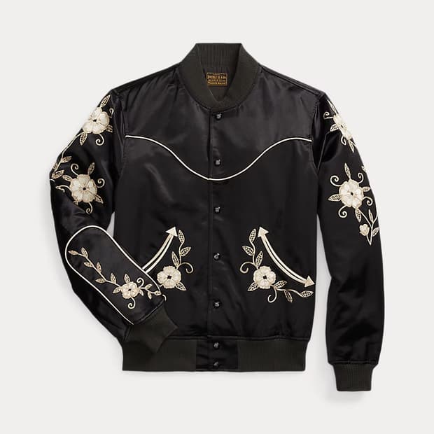 RRL 더블알엘 웨스턴 꽃자수 자켓 M