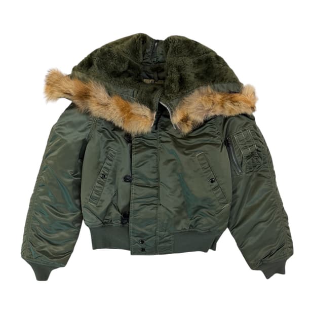 90s CORINTH N-2B 플라이트 봄버자켓 세이지