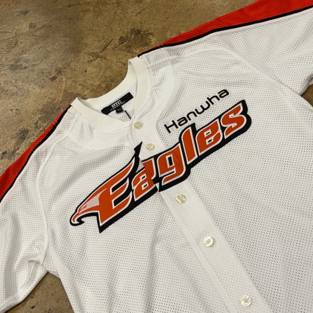 [100] 한화 이글스 야구 유니폼 화이트 b17